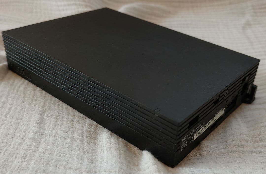 新品未使用 BUFFALO外付けハードディスク4TB ブラック HD-AD4U3