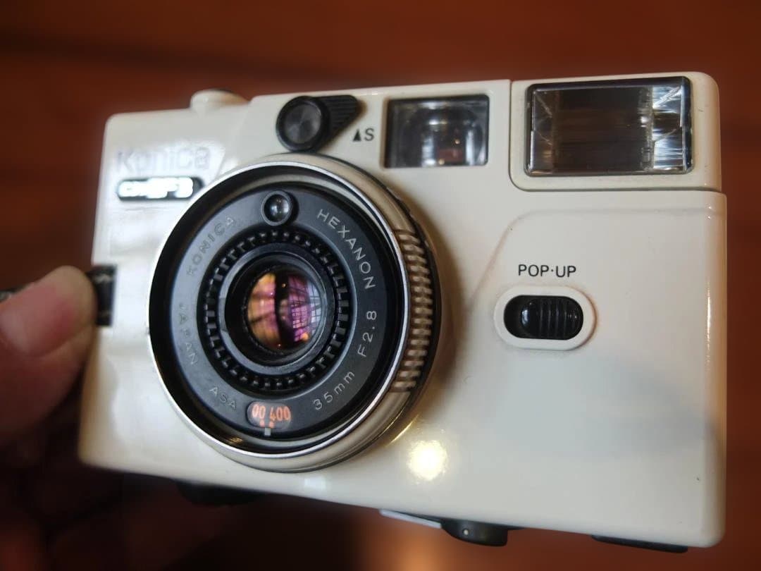 ★感動美品! Konica C35 EF3 希少 ホワイト★