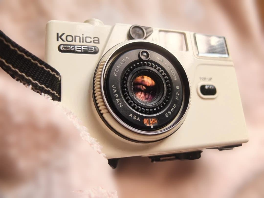 ★感動美品! Konica C35 EF3 希少 ホワイト★