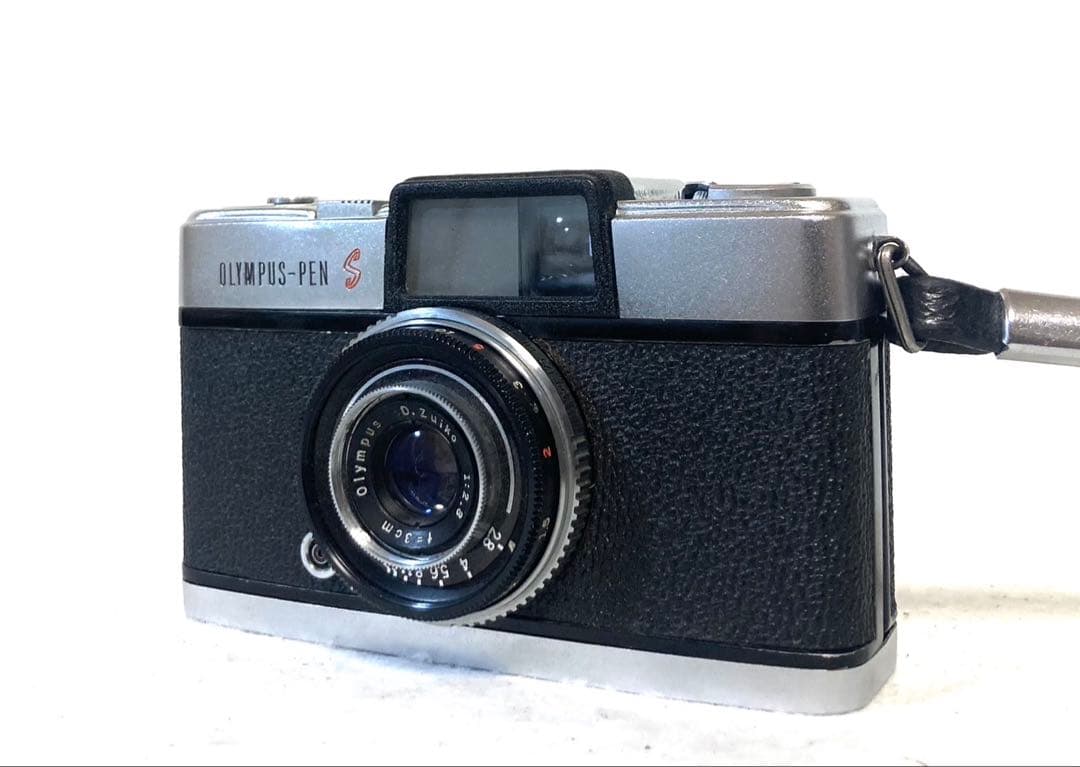 【完動品 美品】OLYMPUS PEN S コンパクトフィルム ケース付
