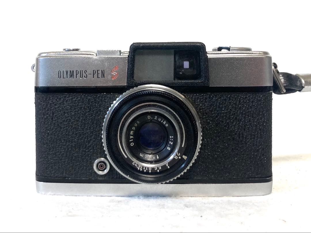 【完動品 美品】OLYMPUS PEN S コンパクトフィルム ケース付