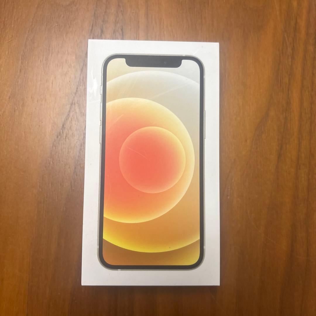 Apple iPhone 12mini 128GB ホワイト　本体、ケーブル