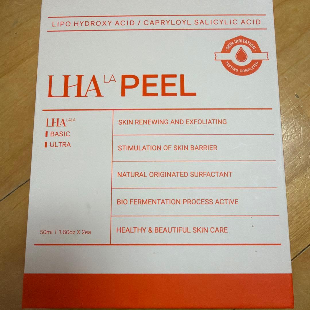 LHA LA PEELララピール　ピーリング現品　2本セット