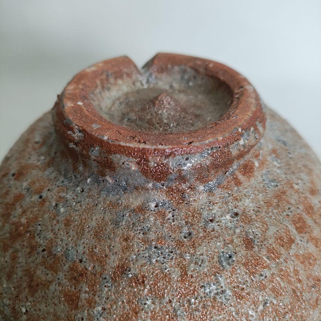 大和松雁　萩焼茶碗　大和松緑