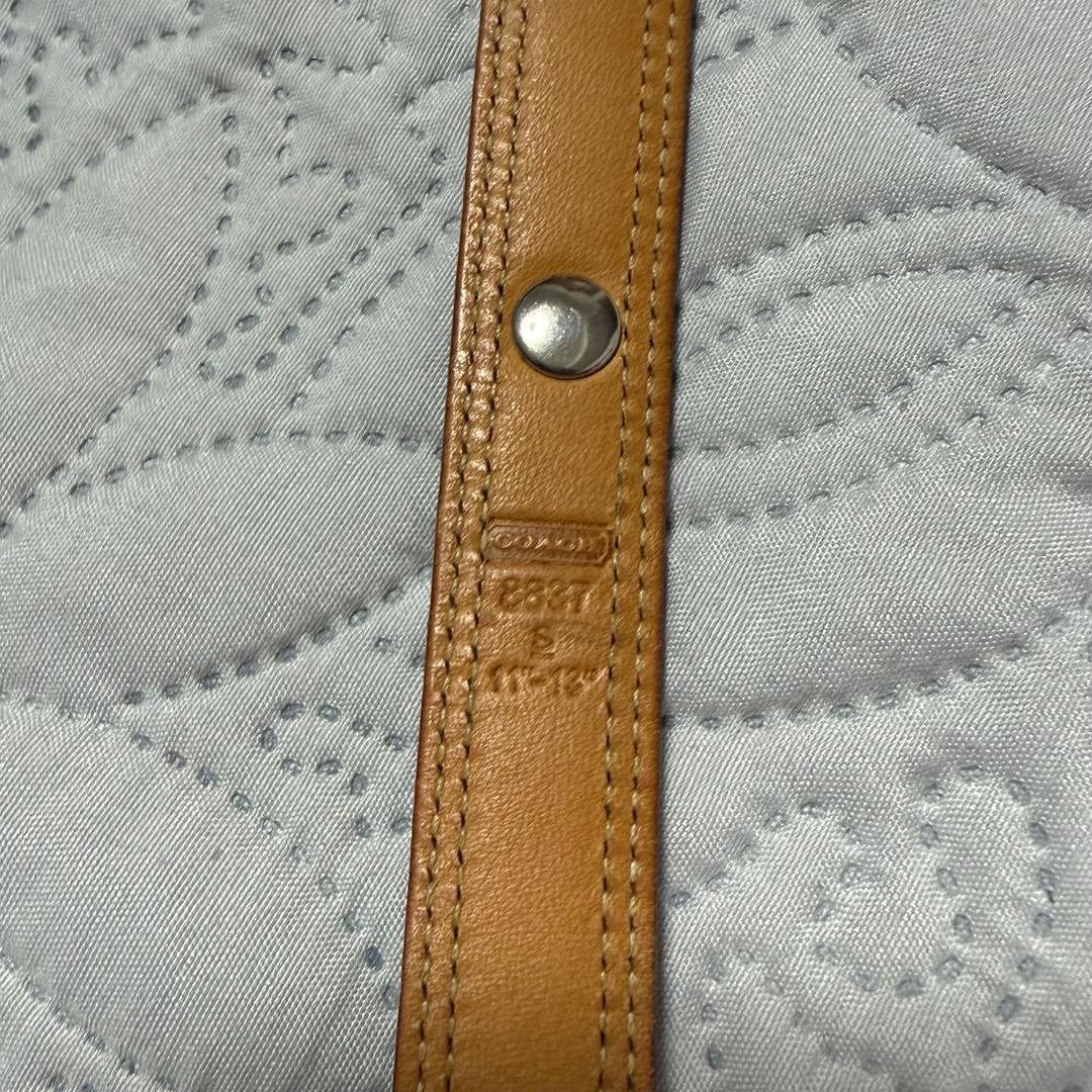 こ*く様 【美品】COACH 犬用首輪 Sサイズ シグネチャー ハート 赤