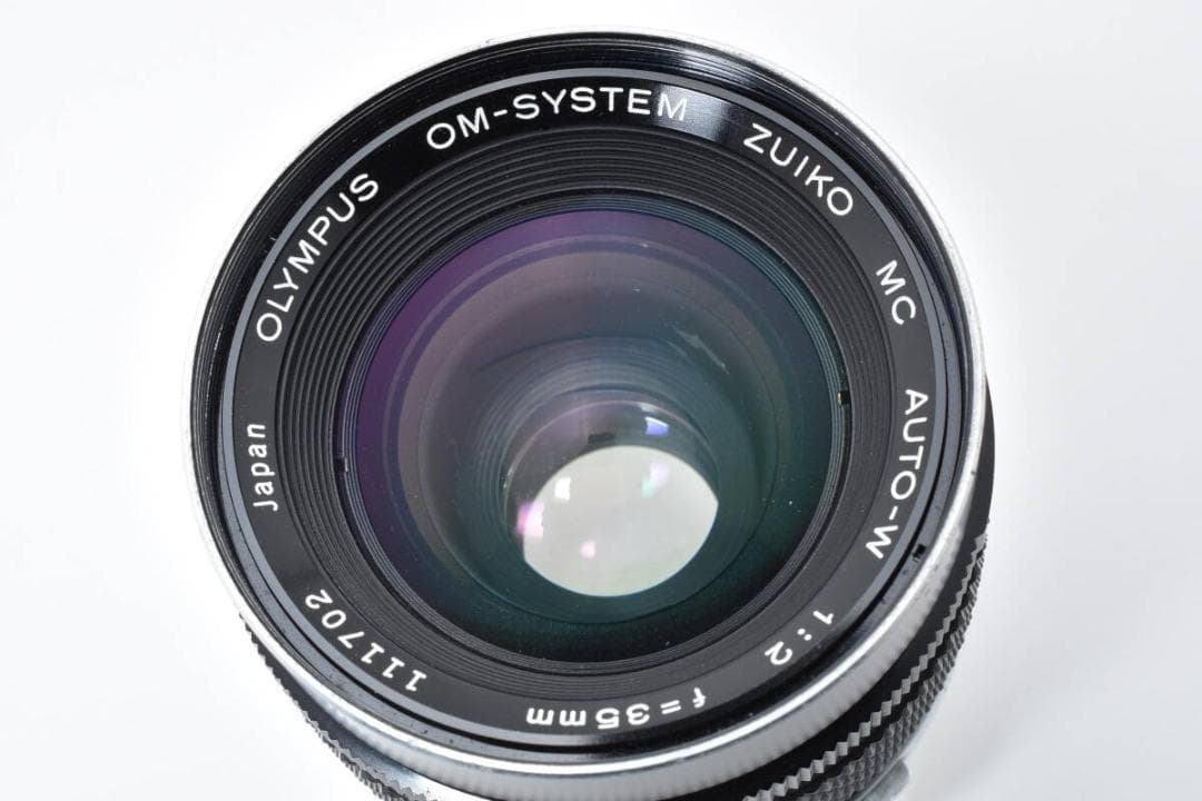 【美品】OLYMPUS ZUIKO MC AUTO-W 35mm F2