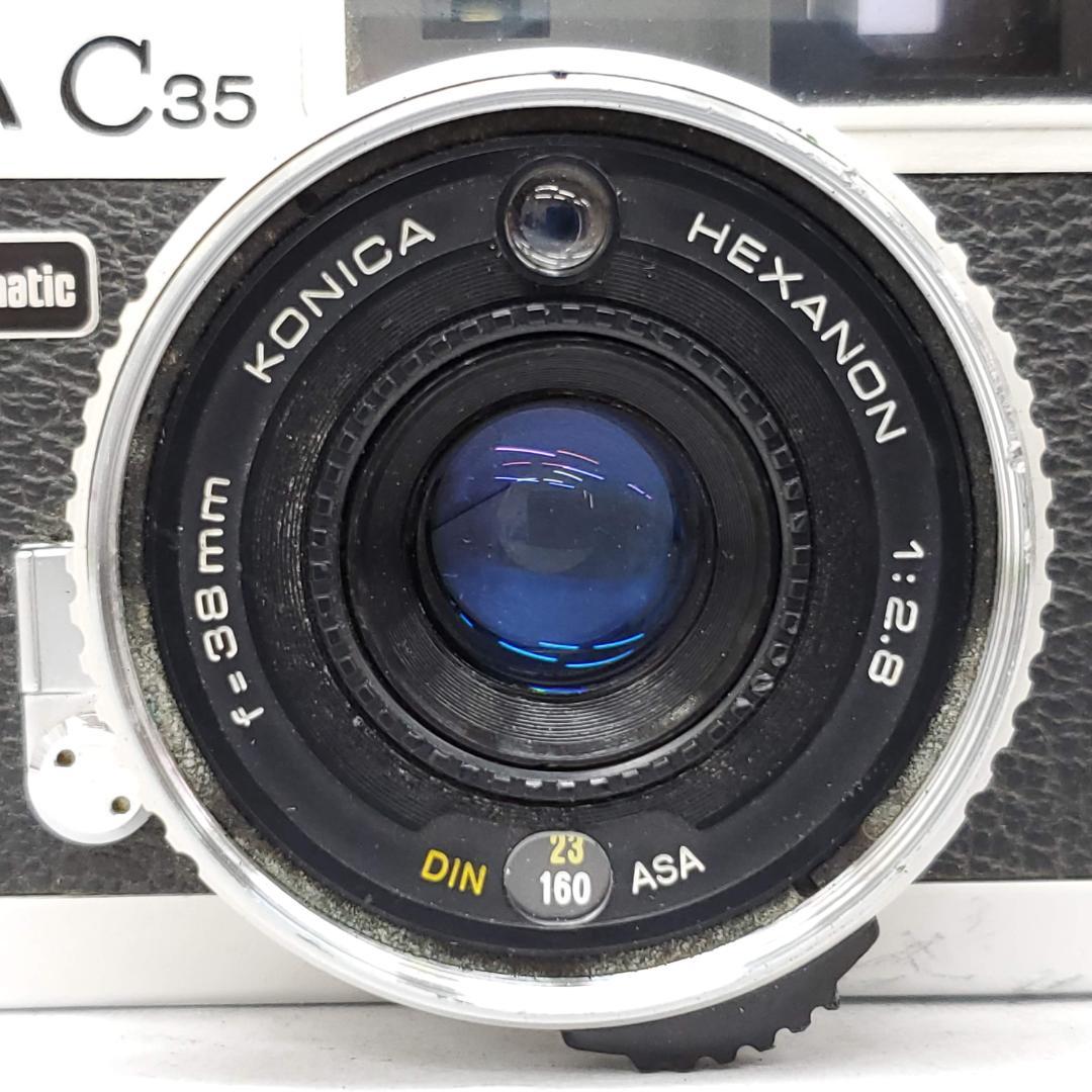 フィルムカメラ KONICA C35 Flash matic G0228-19ID
