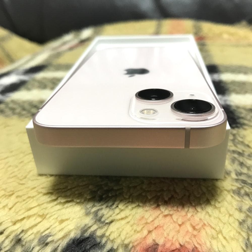 【美品】iPhone13 mini 128GB SIMフリー◆フィルム付◆判定○
