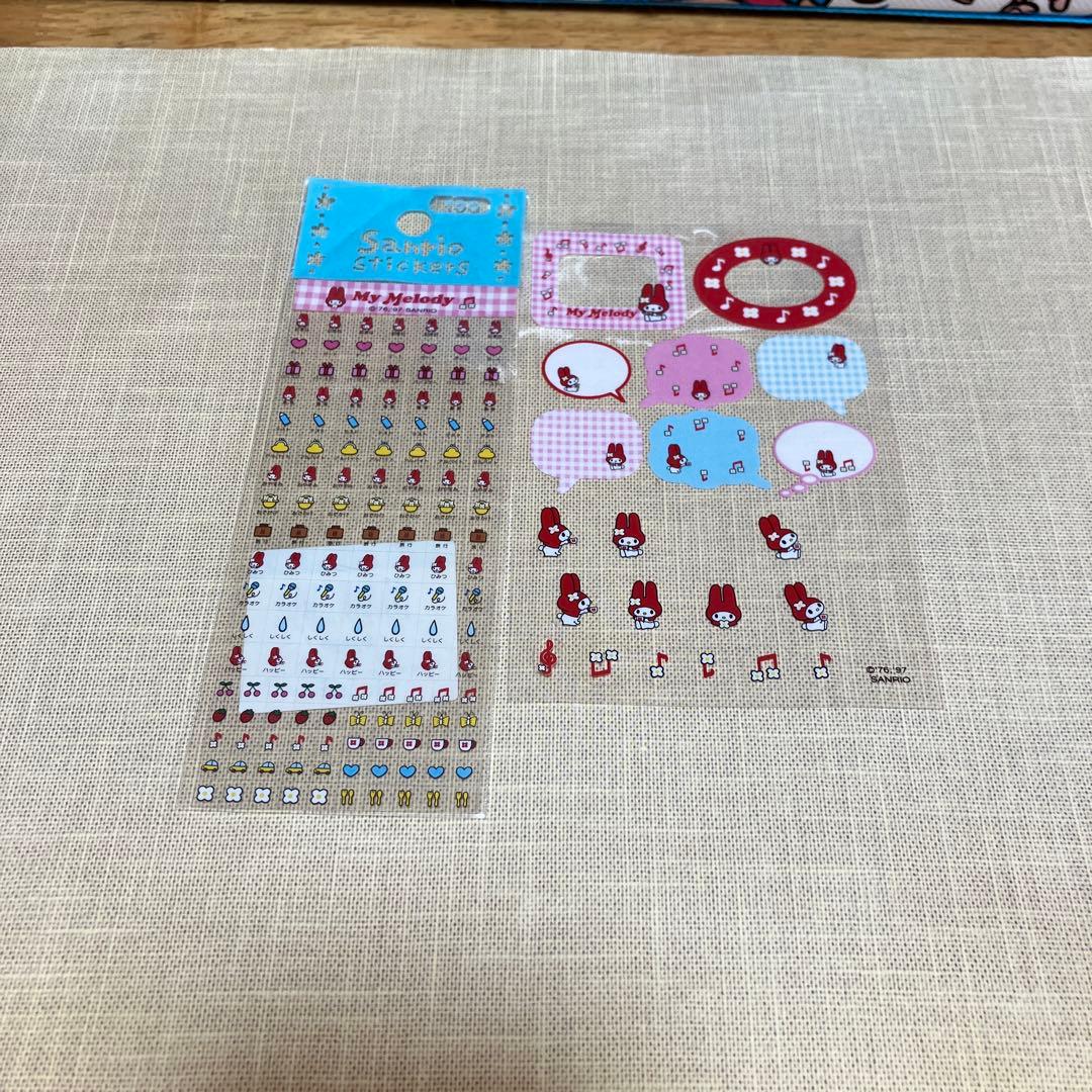 サンリオ　マイメロディ レターセット　レトロセット〜☆510