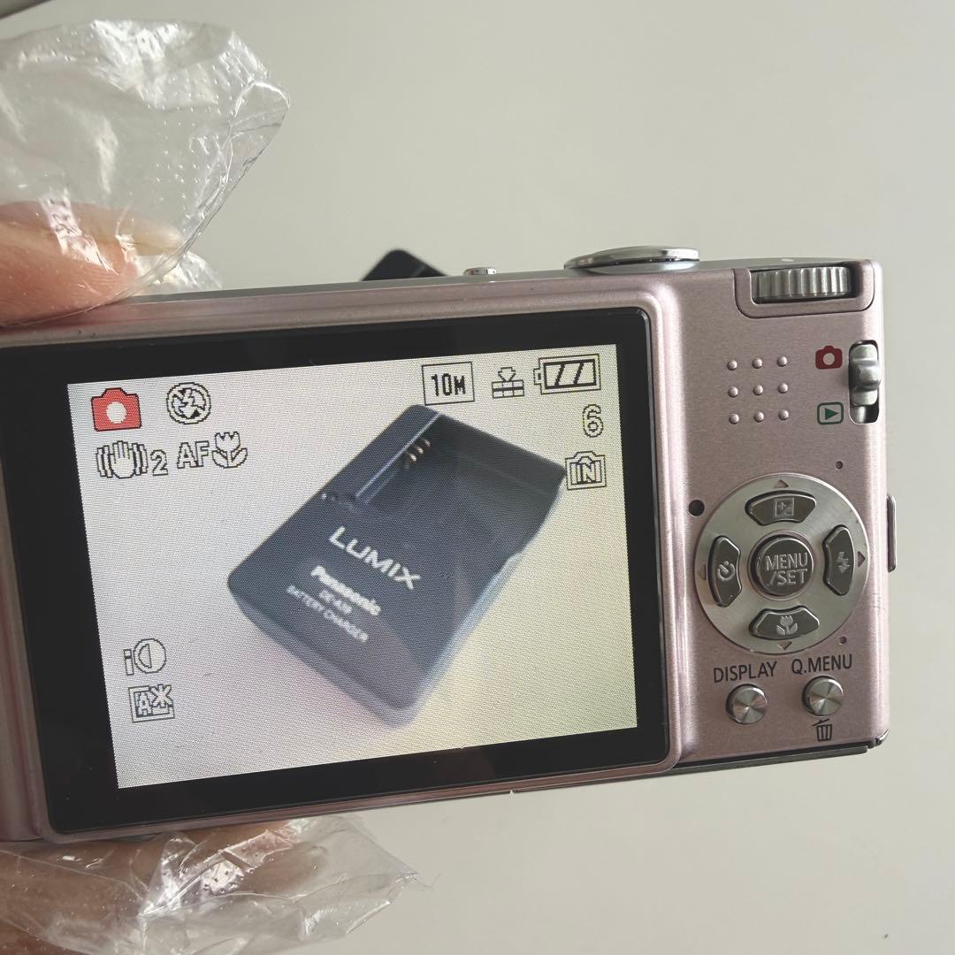 Panasonic LUMIX DMC-FX35 電池 充電器付 【ピンク】