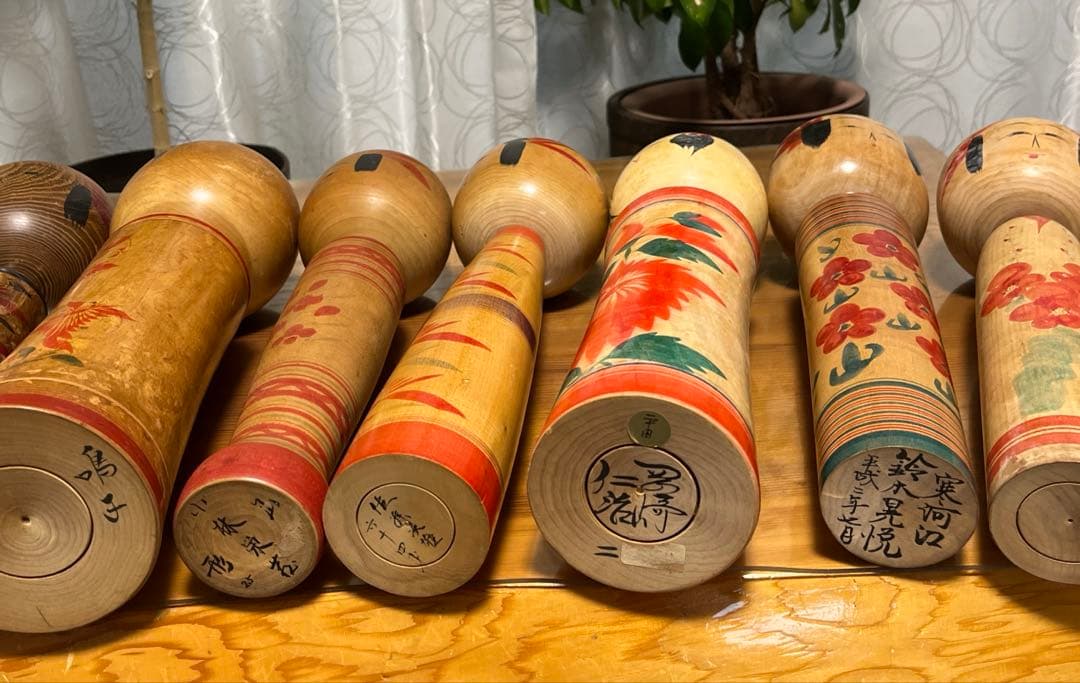 こけし　伝統こけし　まとめ売り　昭和レトロ　No.002
