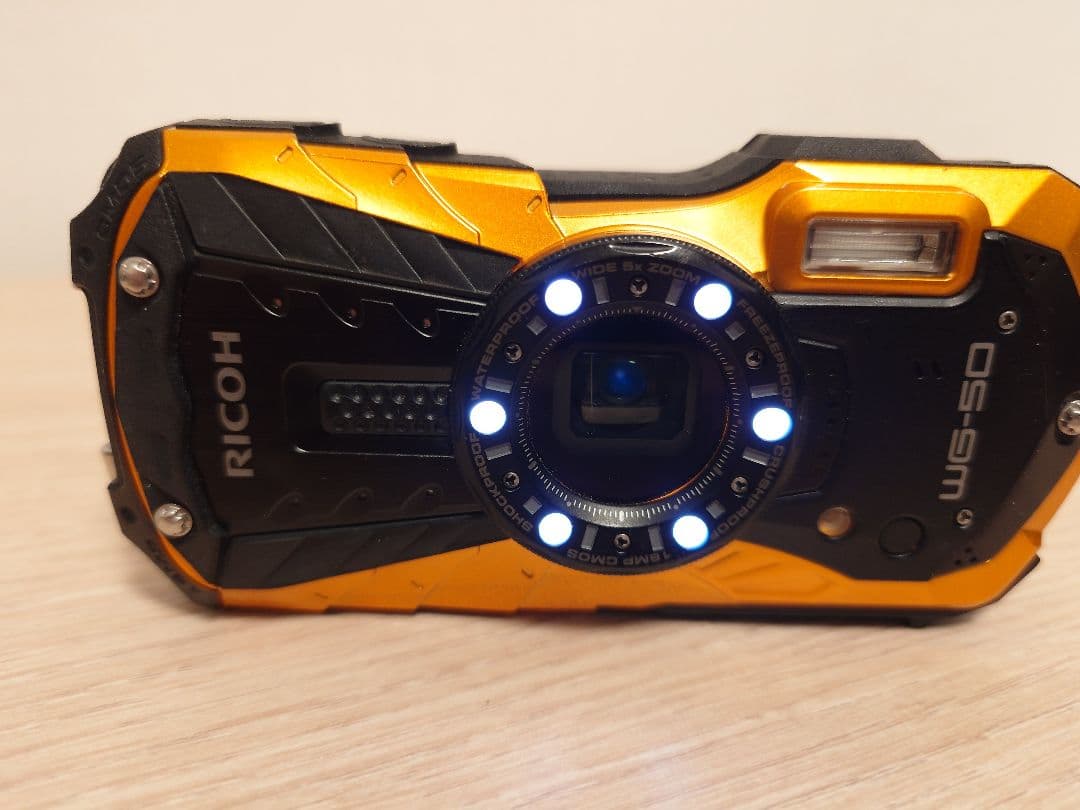 RICOH WG-50 防水デジタルカメラ
