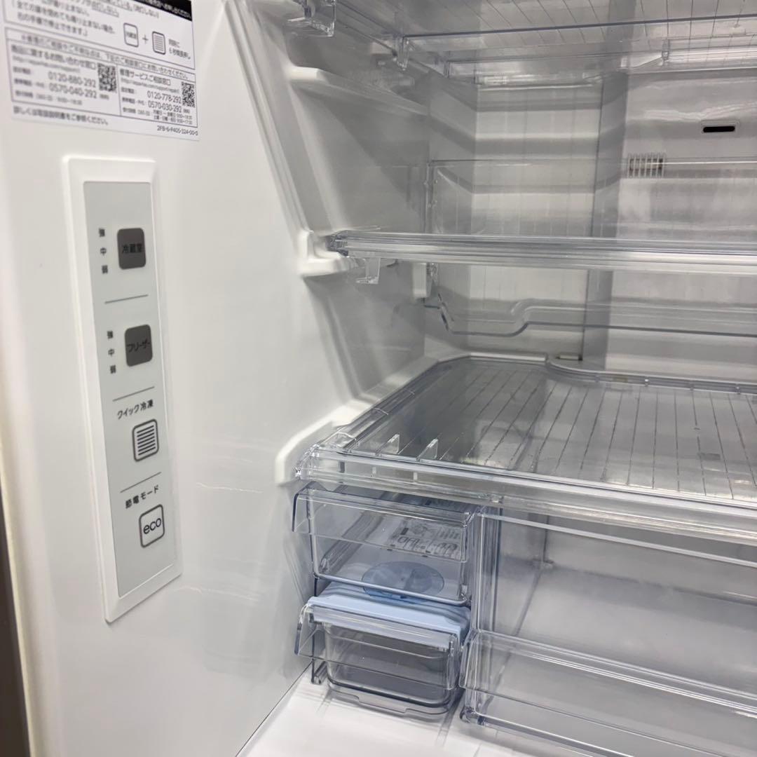 878 AQUA 大型　家庭用　冷蔵庫　５ドア　400〜450ℓ 極美品