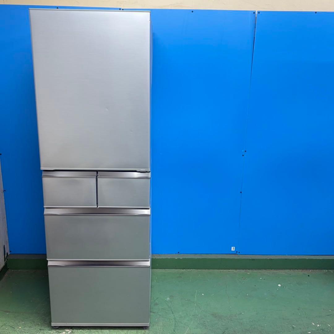 878 AQUA 大型　家庭用　冷蔵庫　５ドア　400〜450ℓ 極美品