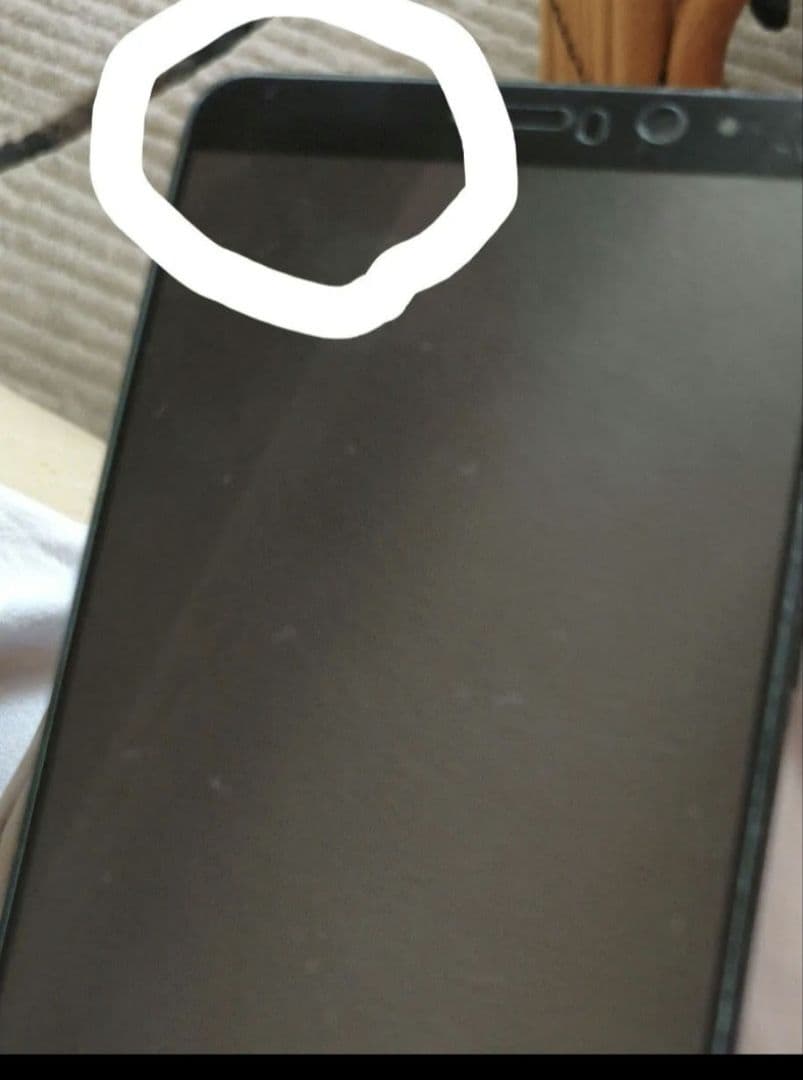 ライカダブルレンズを搭載5.9型SIMフリースマートフォン／ジャンク／ケース付