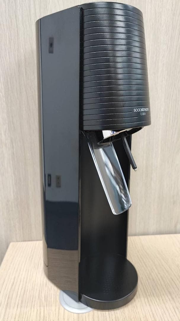 SodaStream Terra ブラック 炭酸水メーカー 取説&保証書完備