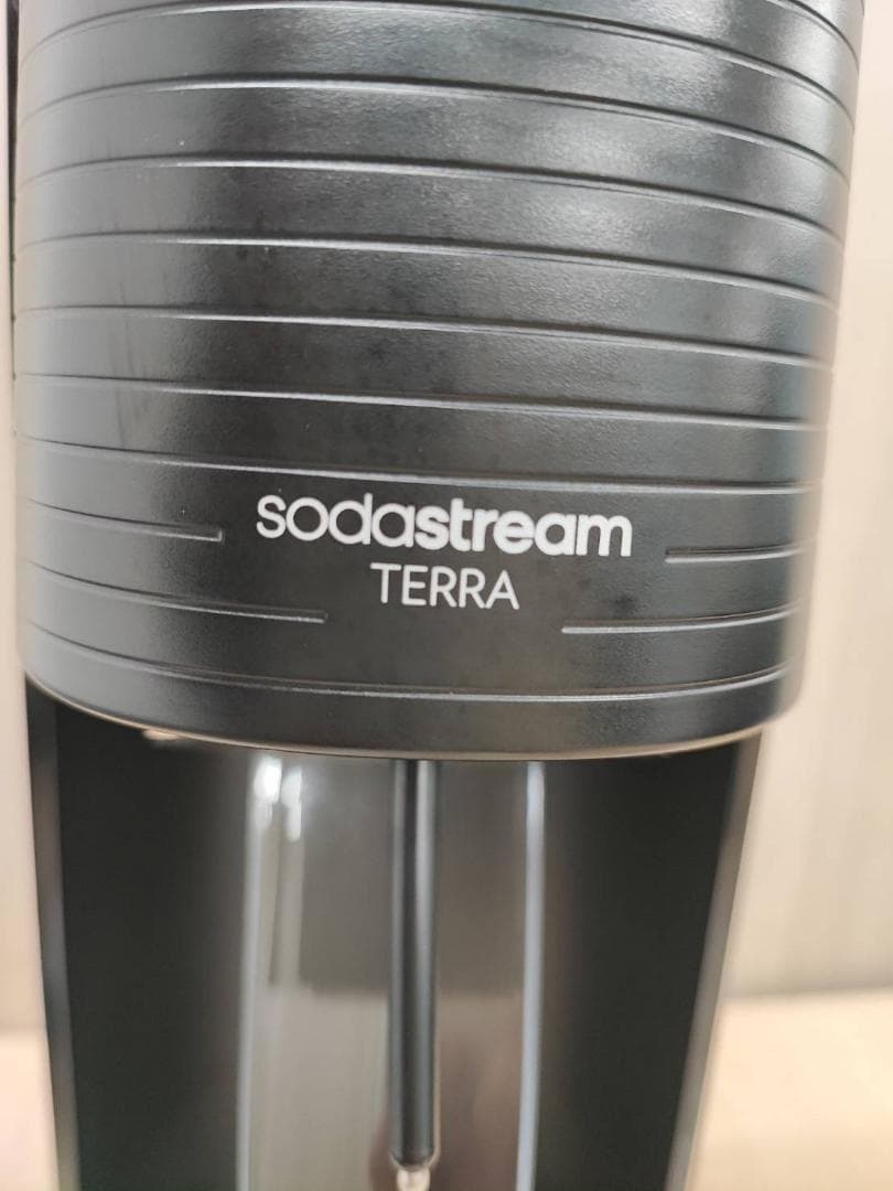 SodaStream Terra ブラック 炭酸水メーカー 取説&保証書完備