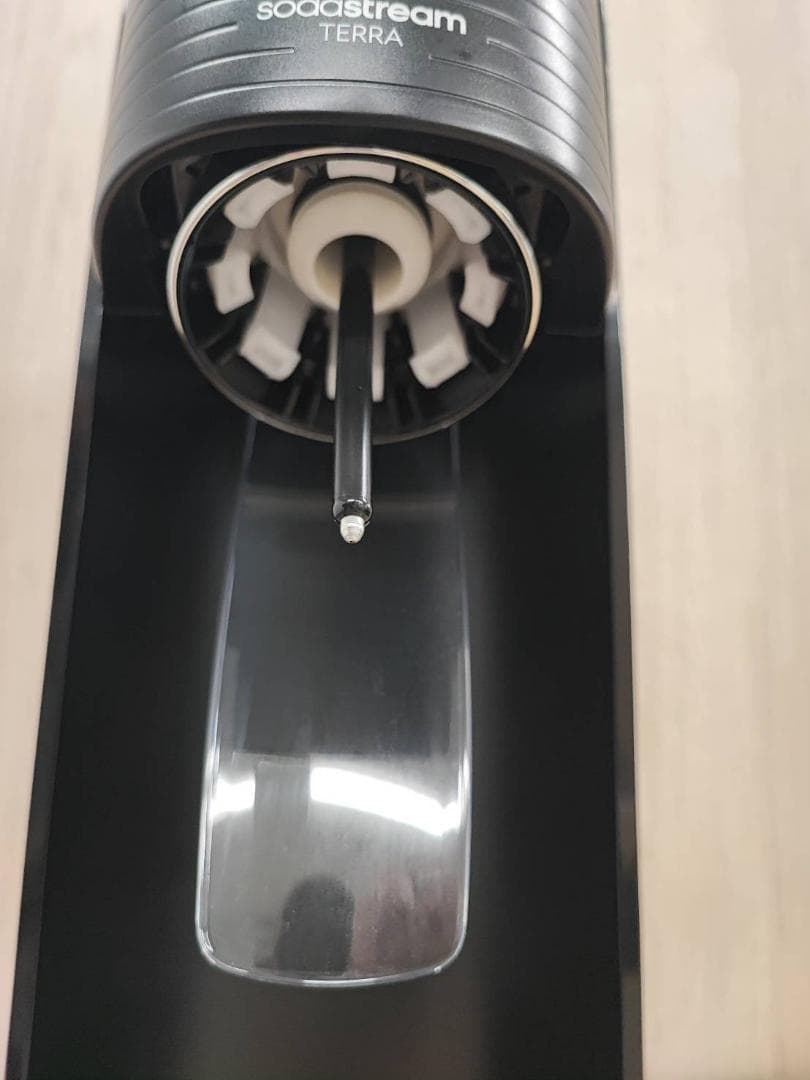 SodaStream Terra ブラック 炭酸水メーカー 取説&保証書完備