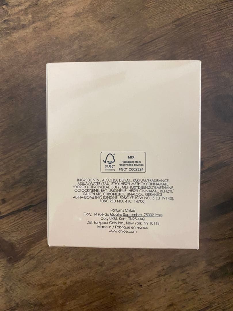 新品 Chloé（クロエ）オードパルファム 75ml／箱付き