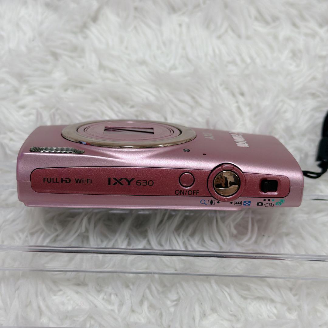【美品】Canon IXY630 ピンク 充電器付 コンデジ