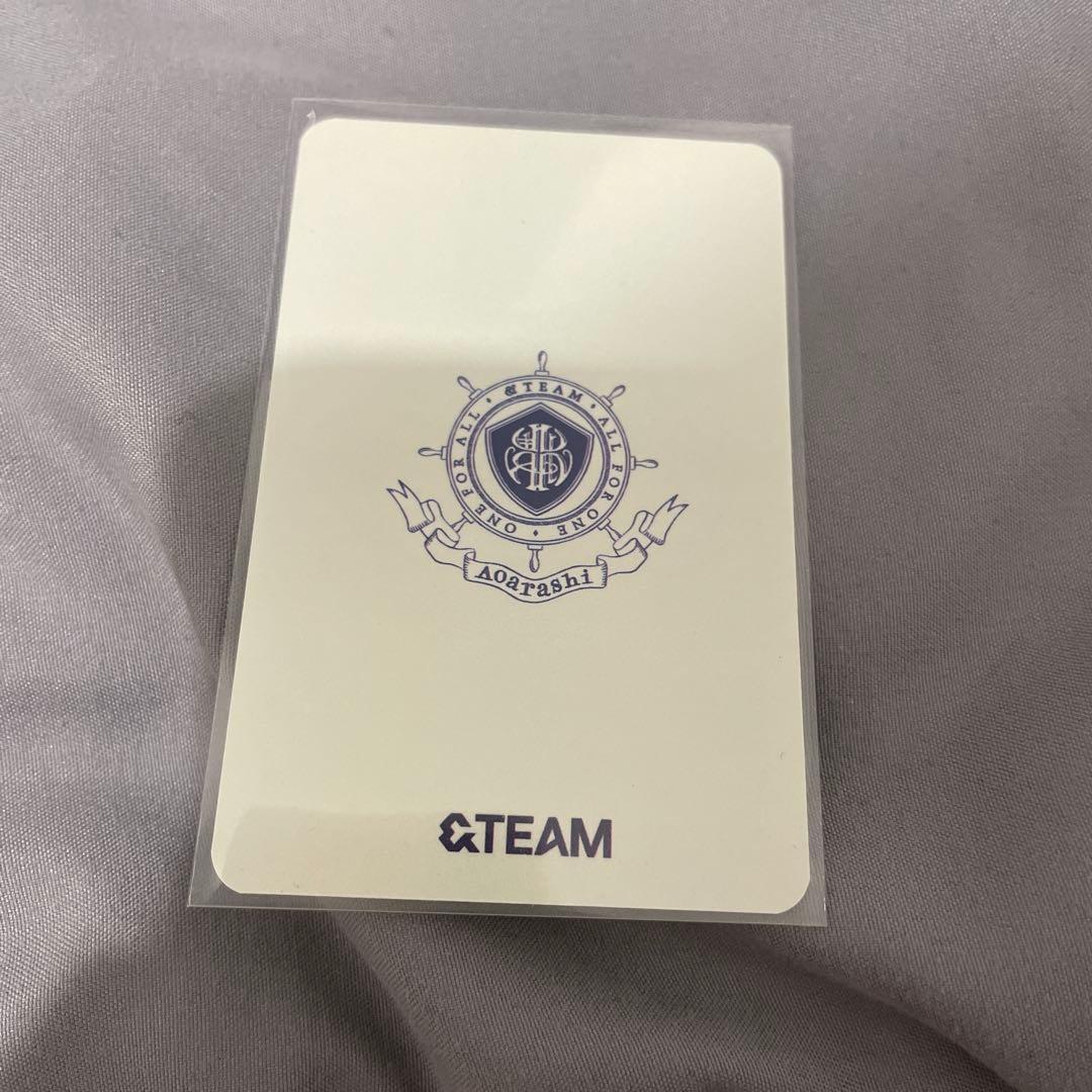 &TEAM 青嵐 ファンミ ミペン NICHOLAS ニコラス　トレカ