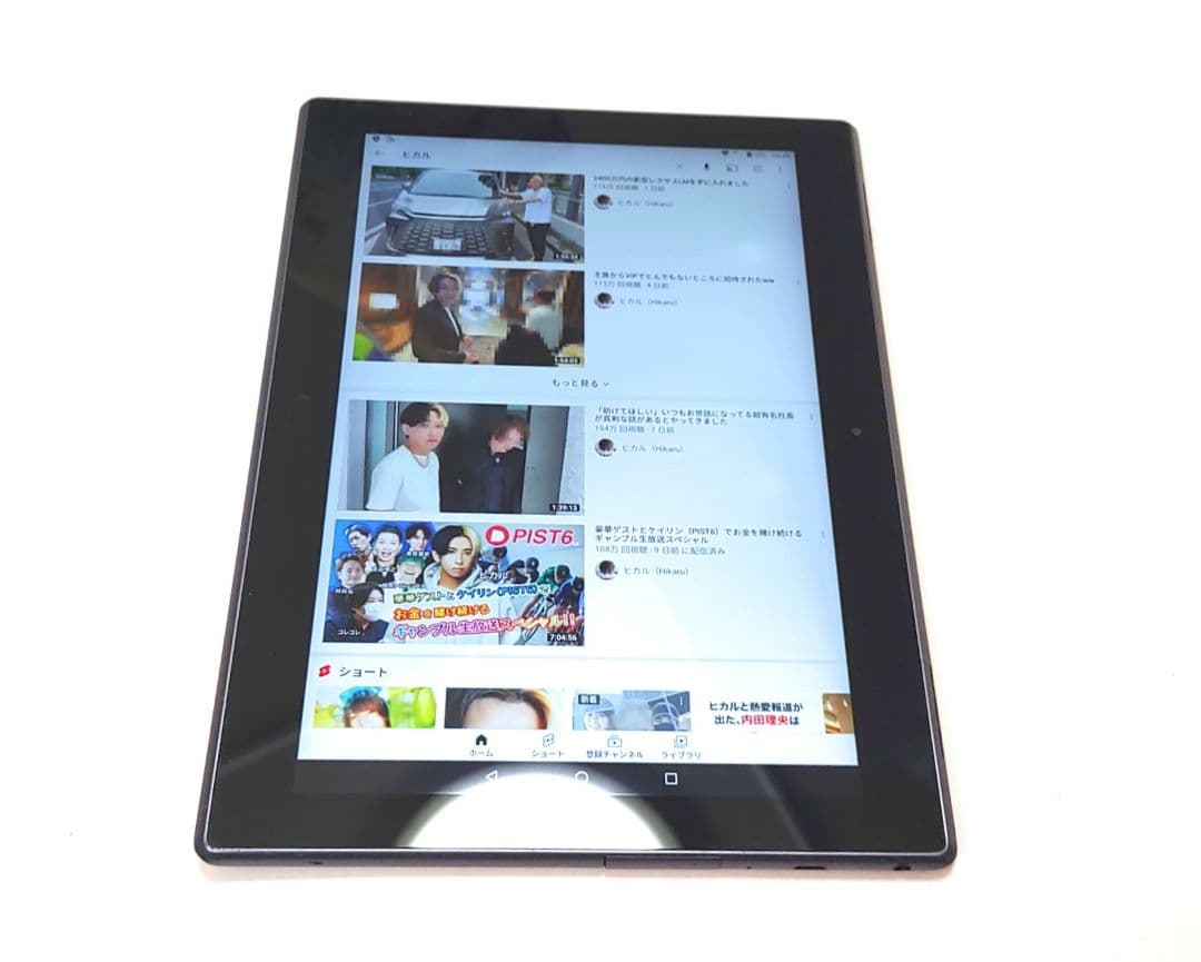 レノボ　タブレット SIMフリー 10インチ フルセグ対応【0】
