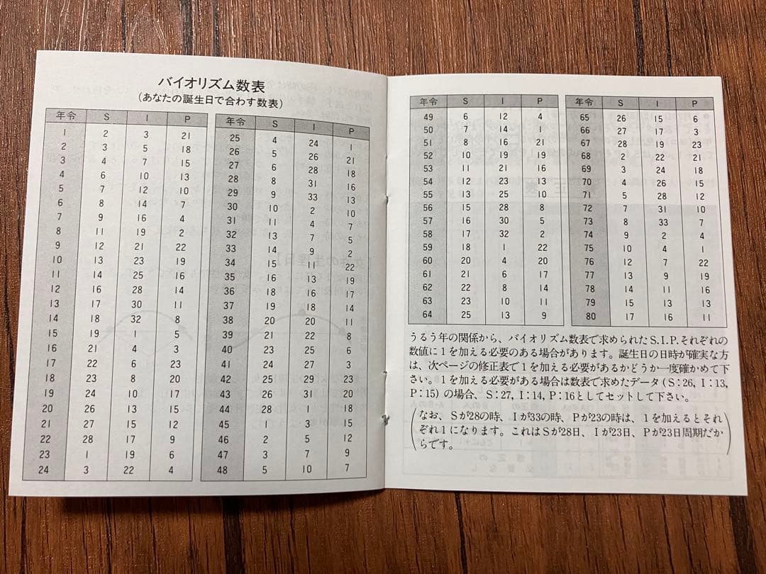 【稀少品！残り1個！】政木式バイオリズム計　政木和三　占い　運勢　新年　2026