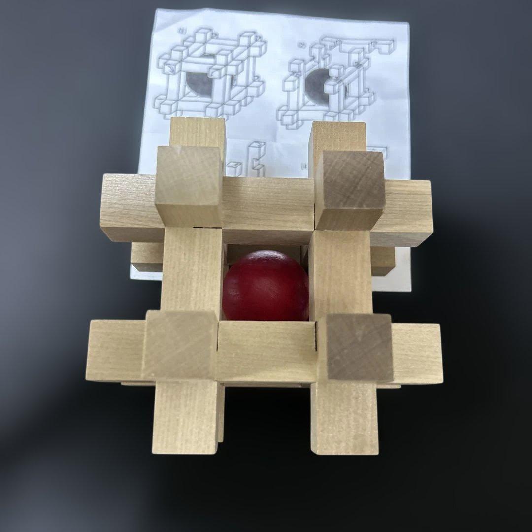美品　希少　山中組木工房 　玉入組木　箱根　工芸　パズル　伝統工芸品　販売終了