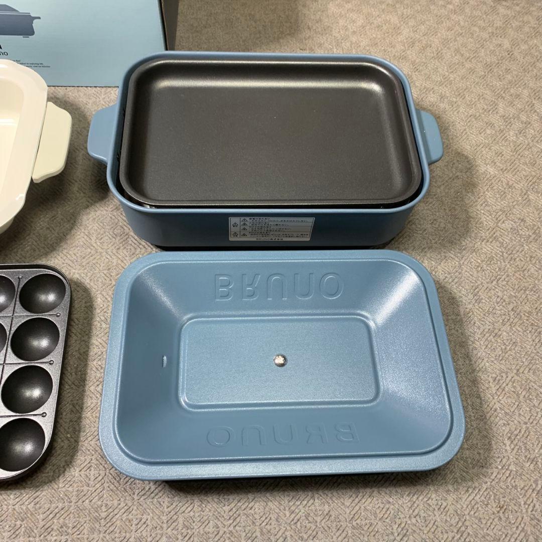 I112 BRUNO ホットプレート たこ焼き器 プレート3種類 BOE021