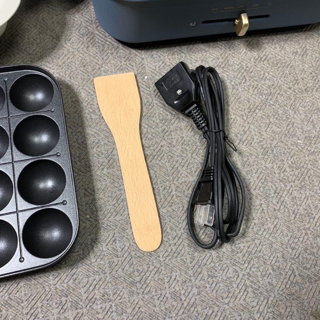 I112 BRUNO ホットプレート たこ焼き器 プレート3種類 BOE021