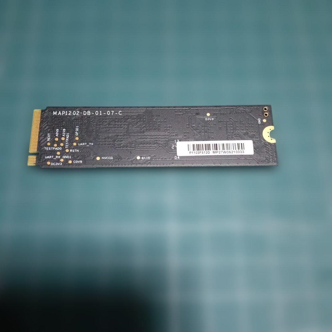 【正常100%】M.2 SSD 512GB
