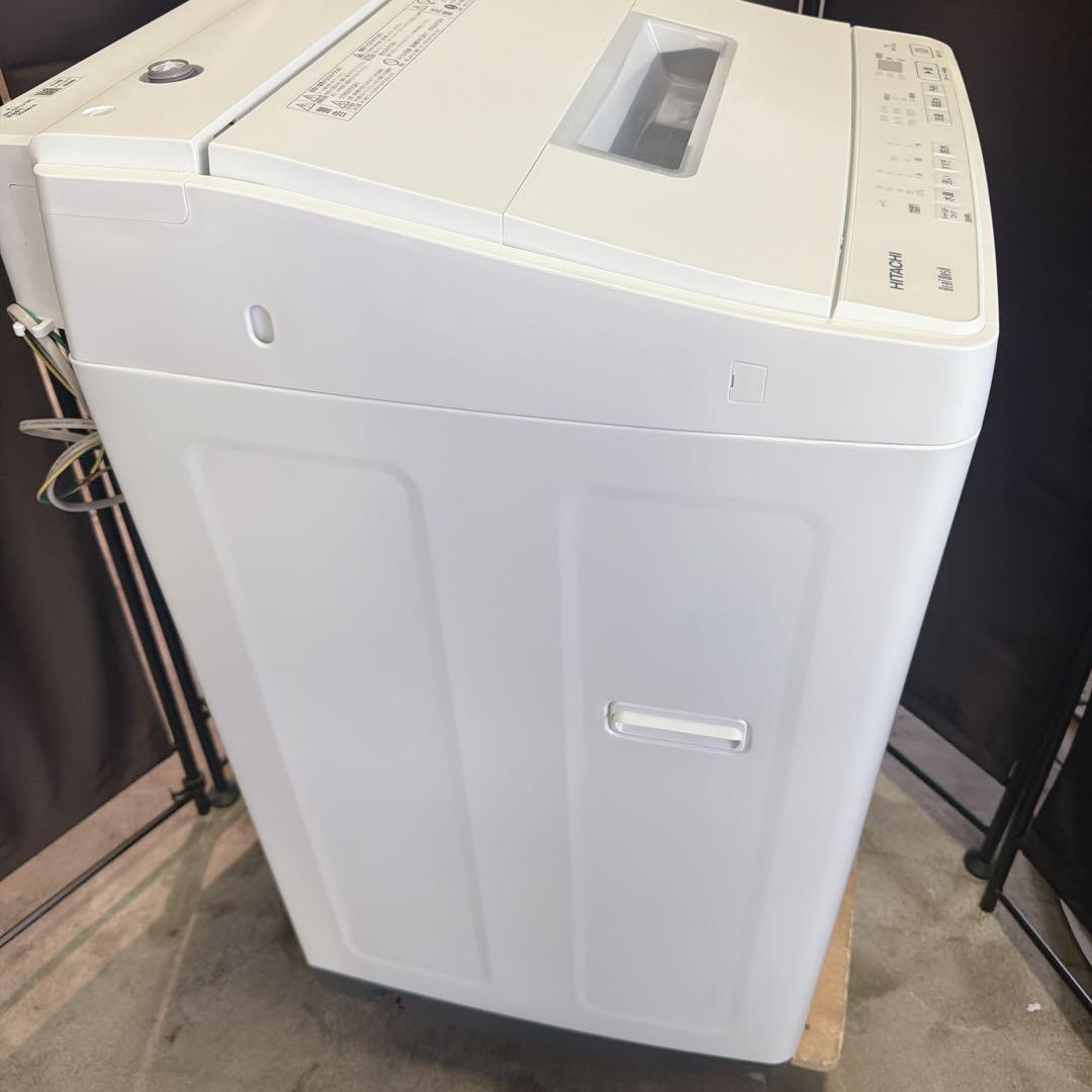 【極美品】HITACHI 洗濯機 7kg 2023年製 BW-G70J 高年式