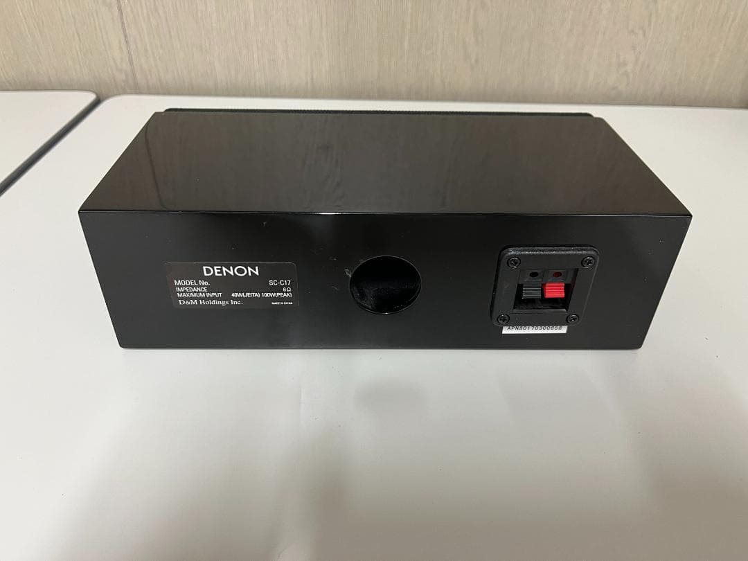 【美品】DENON SC-C17 センタースピーカー ブラック