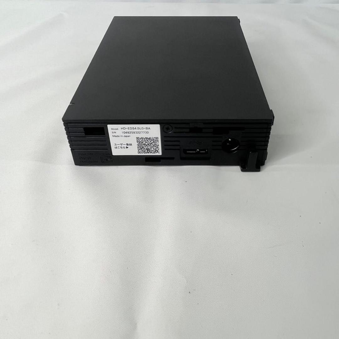 【美品】BUFFALO HD-EDS4.0U3-BA 外付ハードディスク 4TB