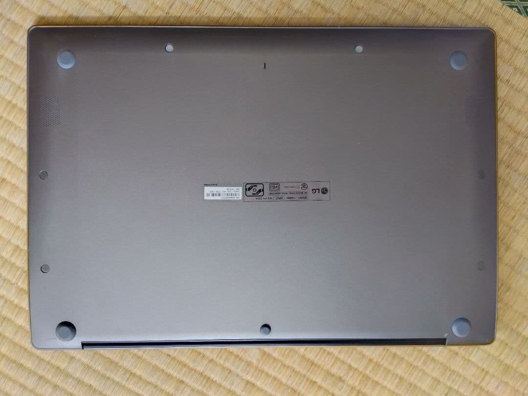 Windowsノート本体 LG gram 17 1035G7 8GB 256GB 17Z90N-VA52J
