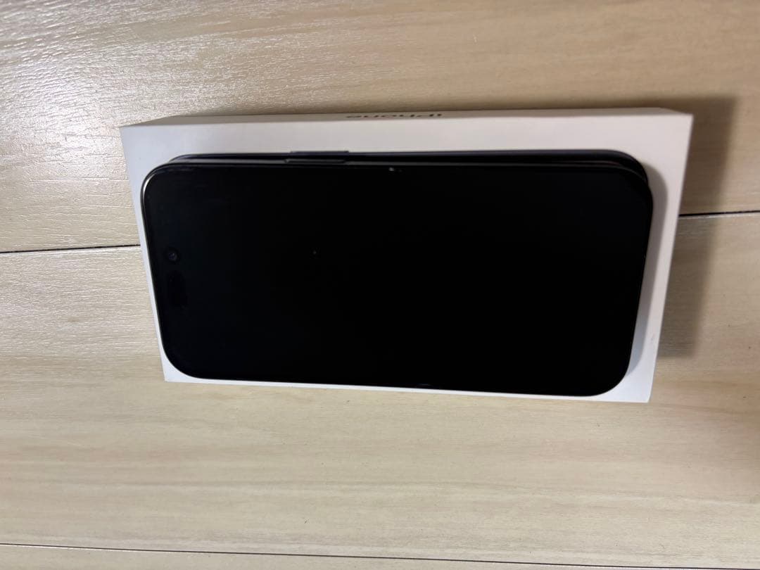 ⭐️iPhone15 125GB ブラック SIMフリー　箱付き