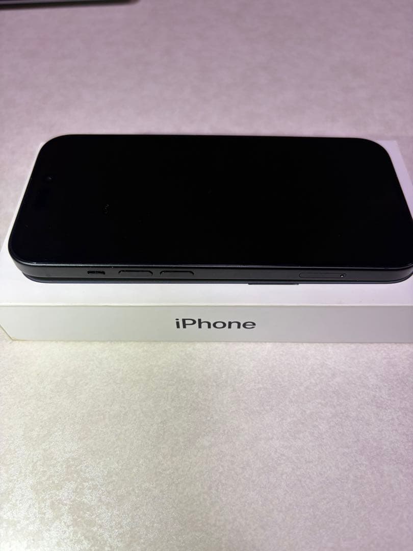 ⭐️iPhone15 125GB ブラック SIMフリー　箱付き