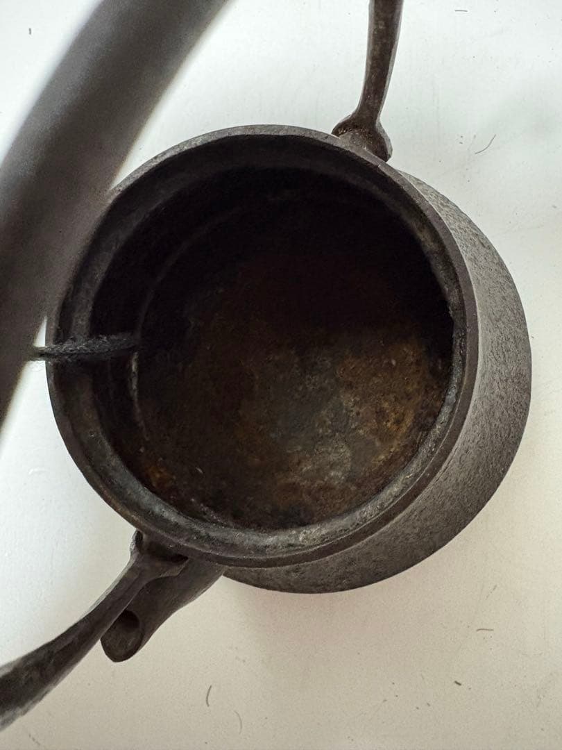 南部鉄器 照光堂 鉄瓶 急須 0.2L 山景文様 伝統工芸 茶道具