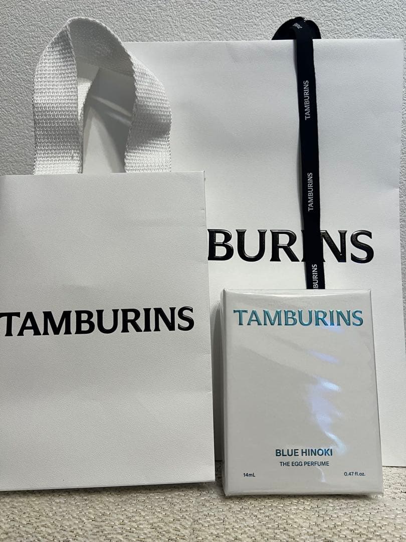 タンバリンズ TAMBURINS エッグパフューム ブルーヒノキ 香水 卵 新品