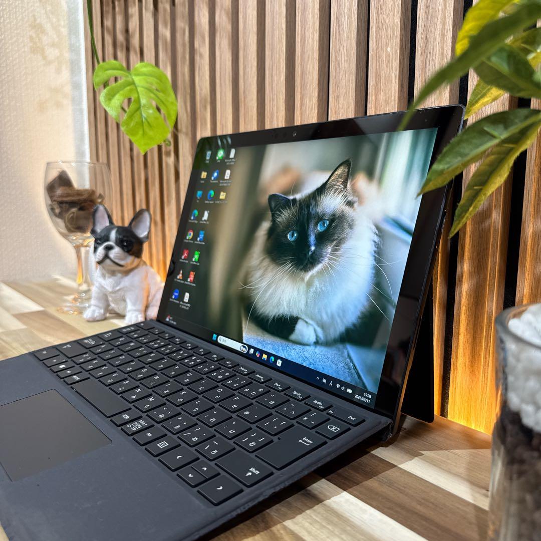 希少ブラック 上位モデル‼️Surface Pro 7☘第10世代☘ノートパソコン