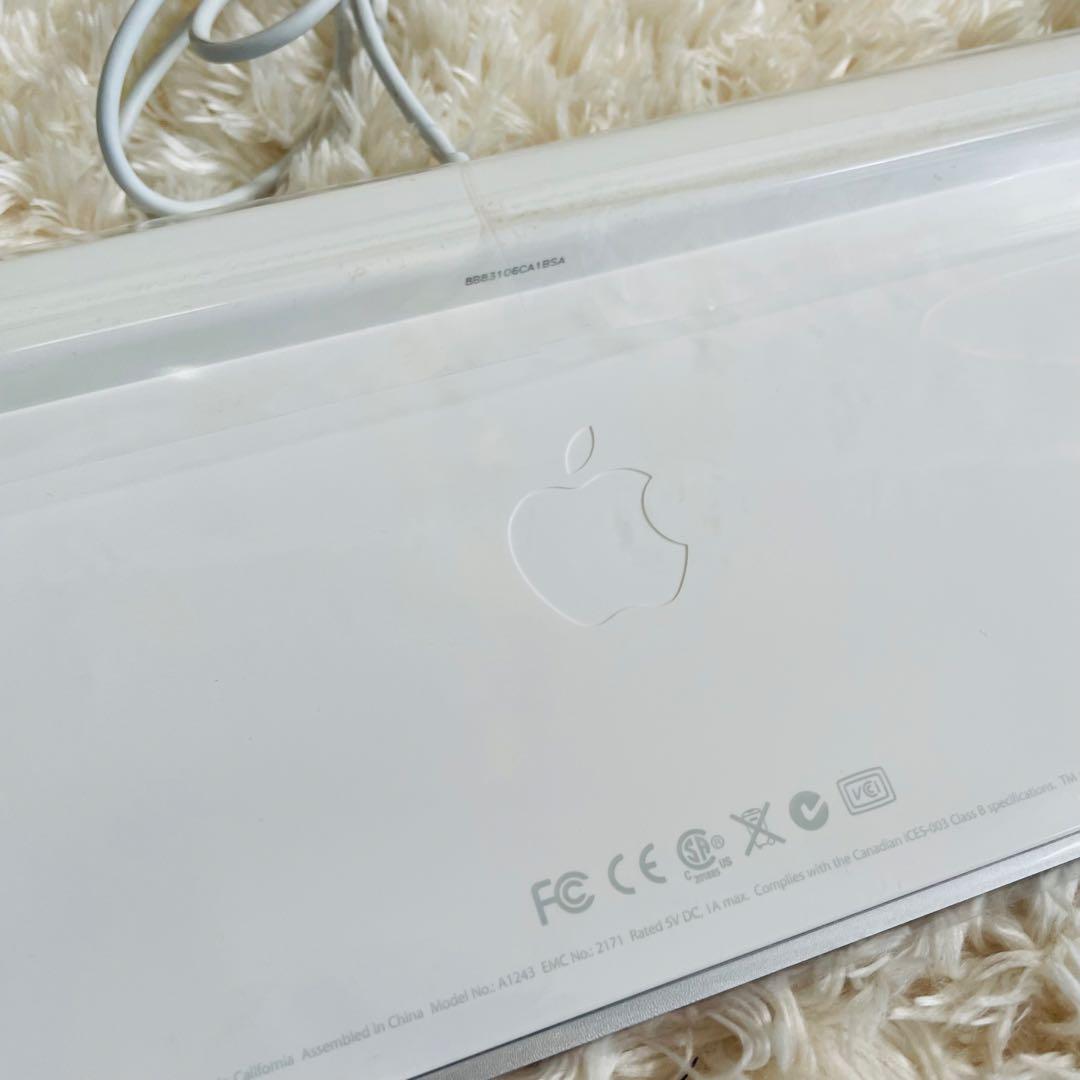 未使用✨　Apple 純正 USBキーボード A1243 US テンキー付