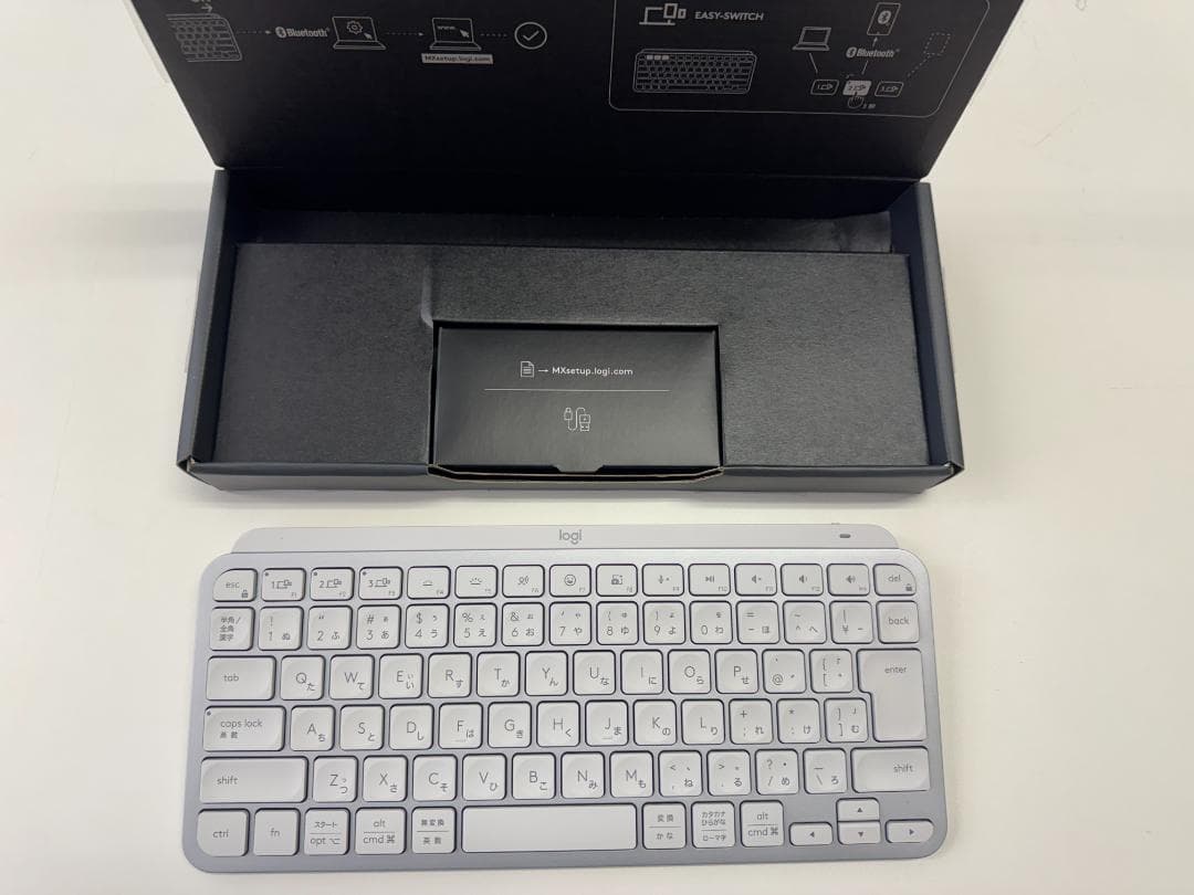 Logicool MX Keys Mini 日本語配列 ペールグレー