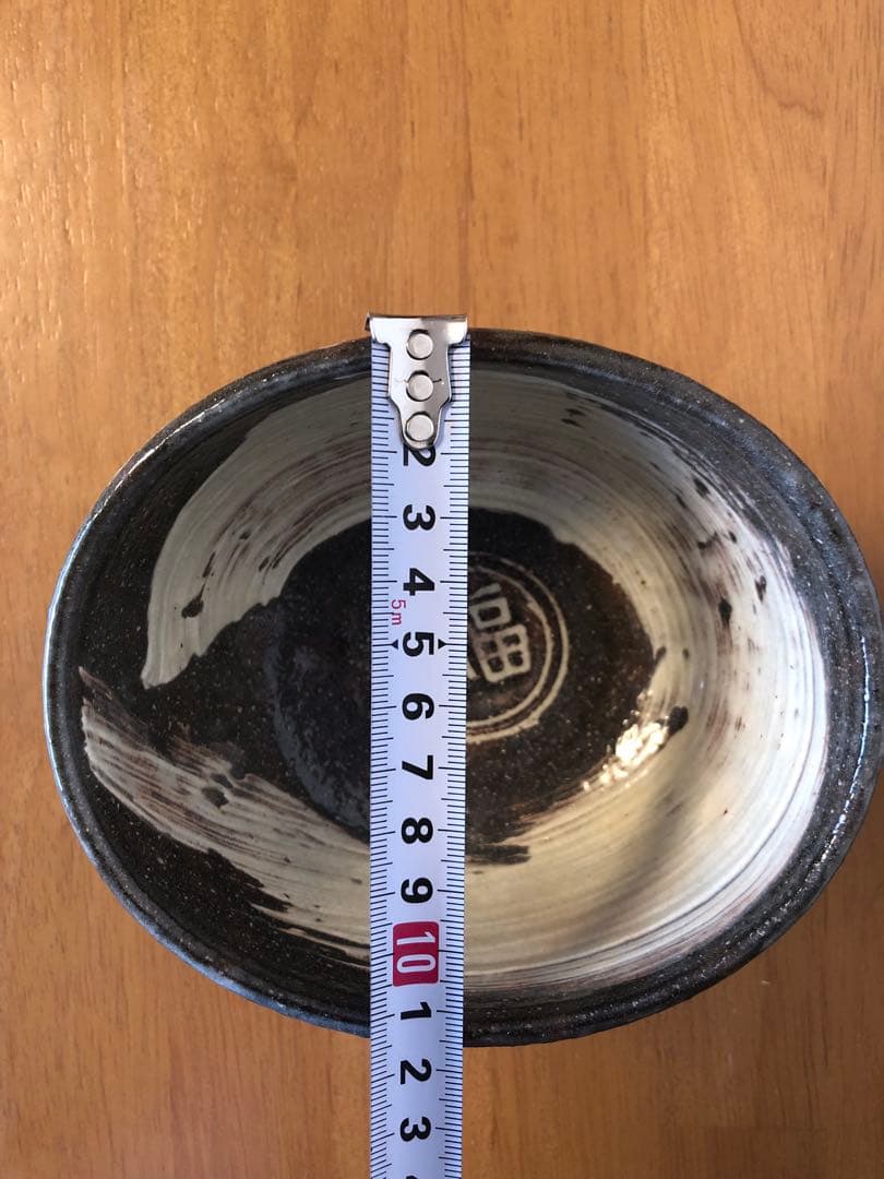 c-5 茶道具 清和窯 俵茶碗 福の字