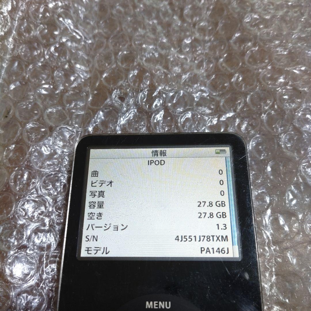 アイポッドクラシック PA146J A1136 30GB 管理ナンバー608