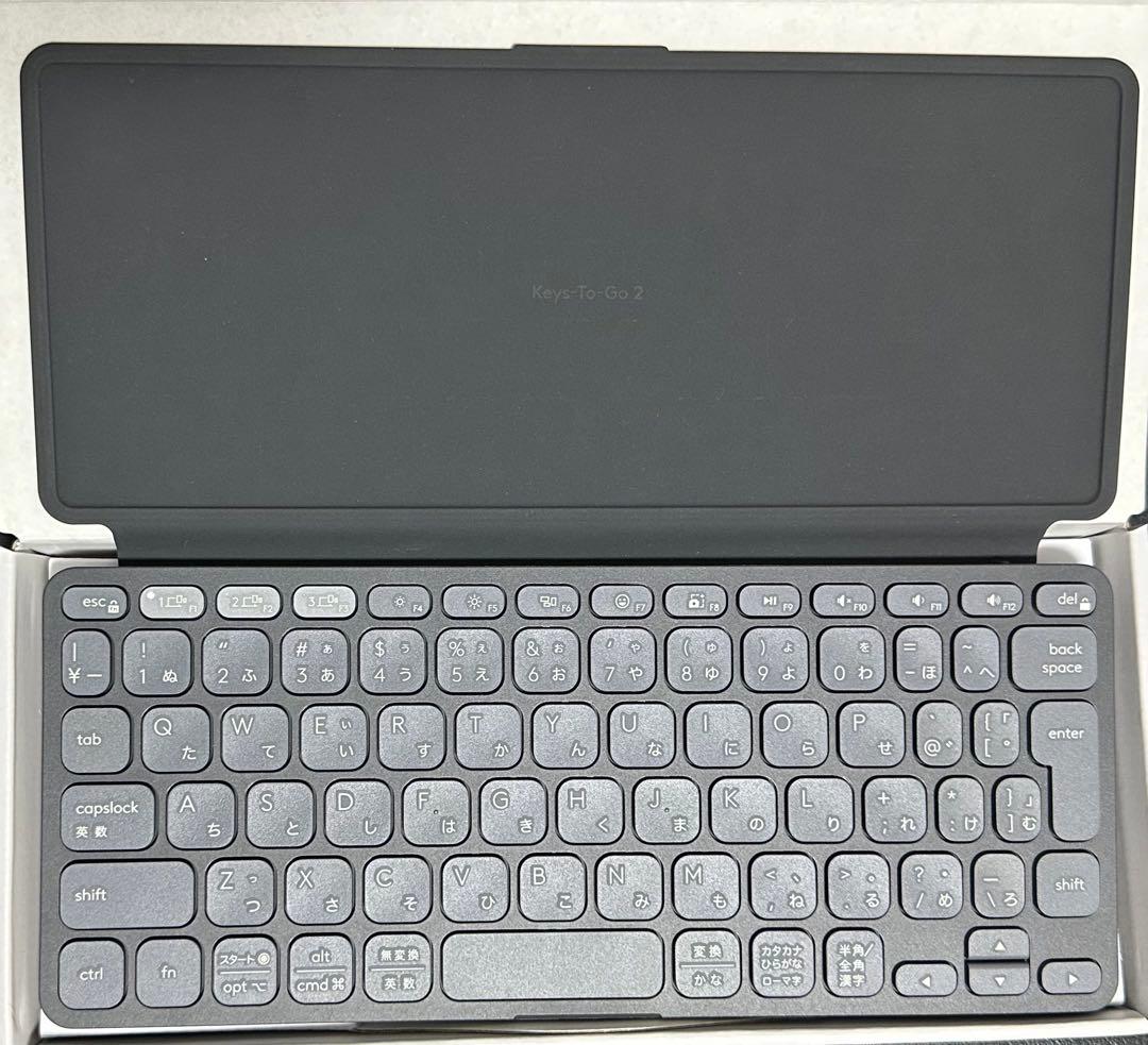 美品 logicool KEYS-TO-GO 2 Bluetoothキーボード