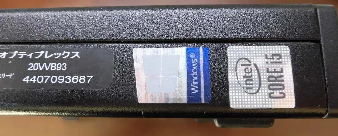 Windowsデスクトップ OptiPlex 3080 Micro/16G/512G/WiFi/i5-105