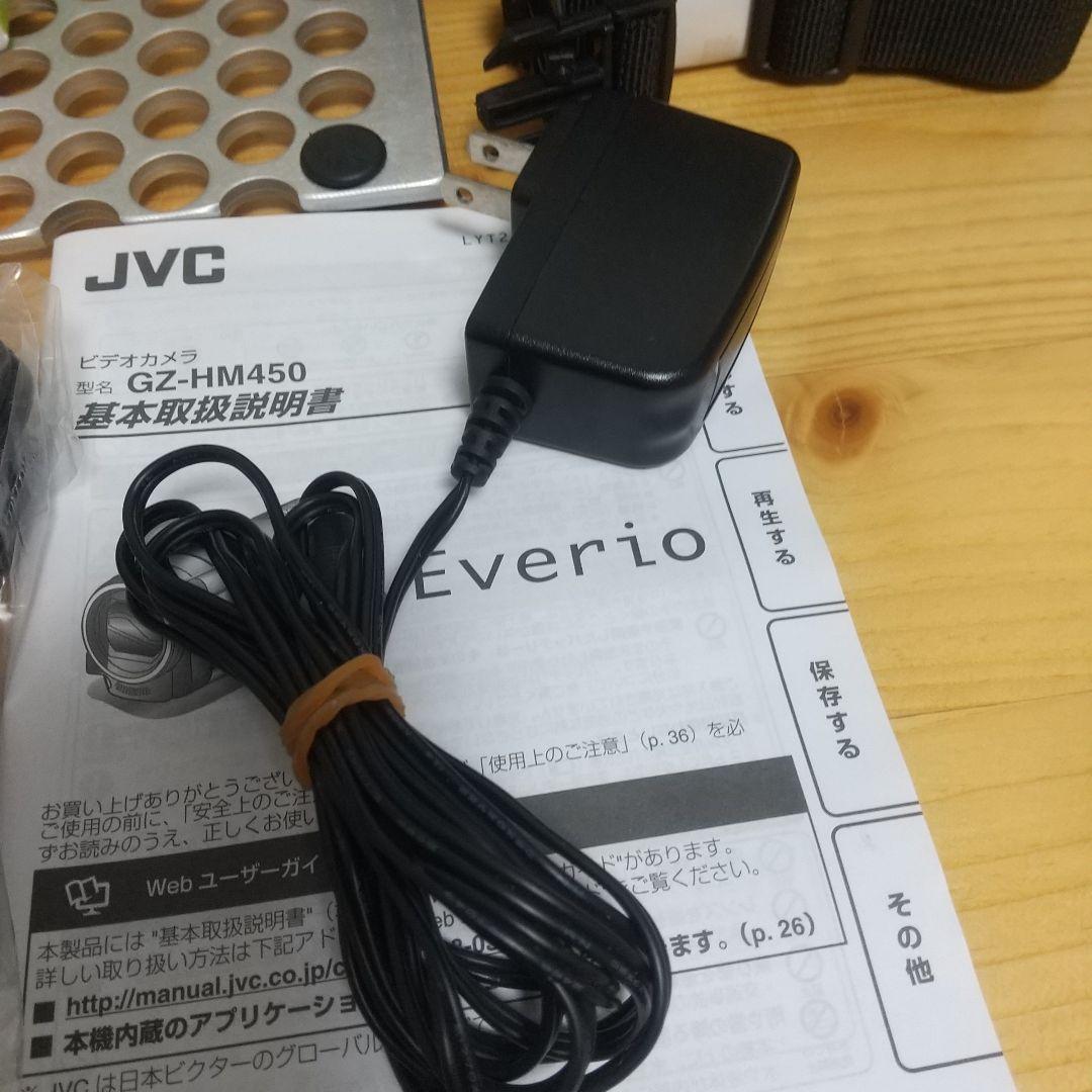 【光学40倍！動作良好】JVC Everio GZ-HM450