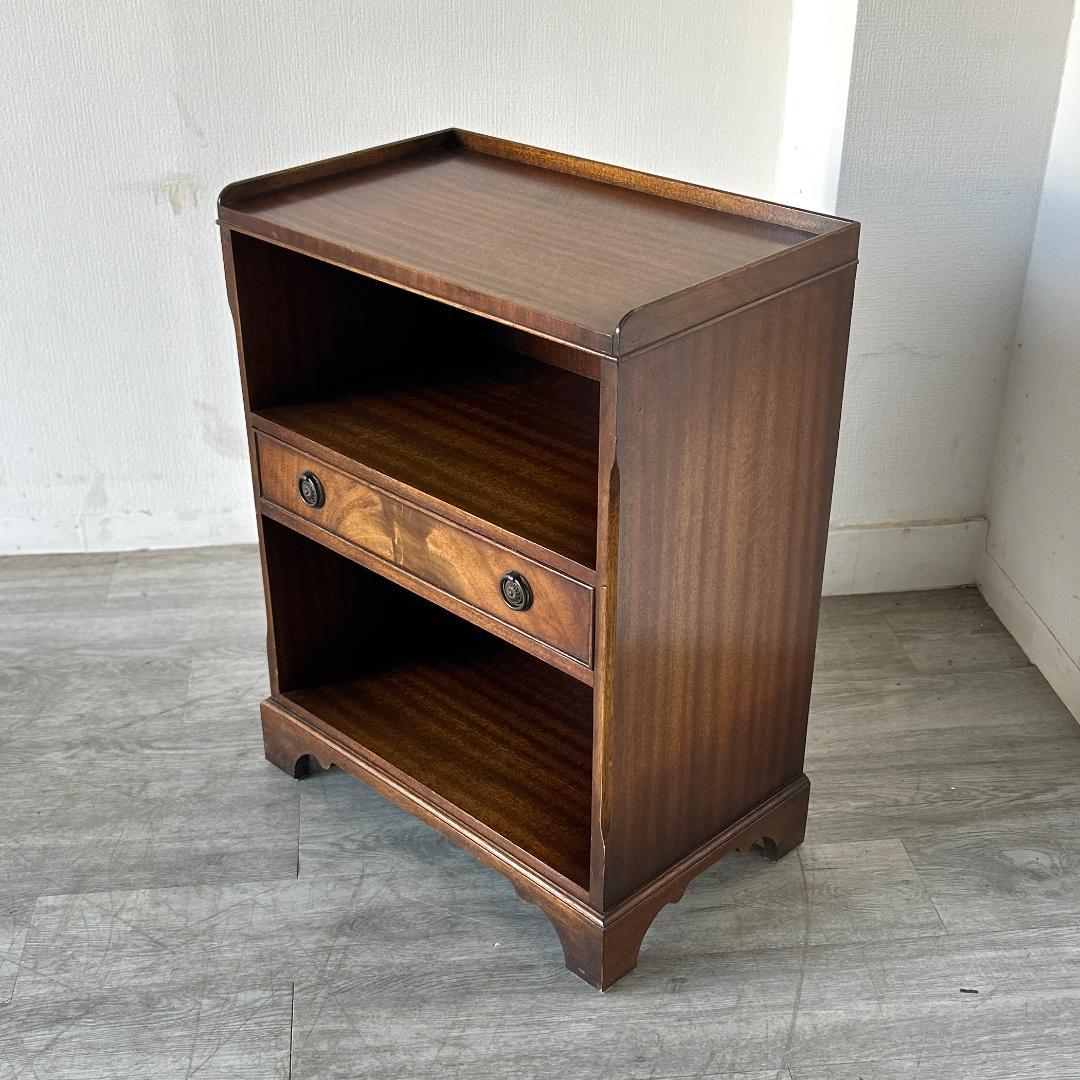 イギリス アンティーク家具 オープンブックケース 本棚 1940年頃 995A