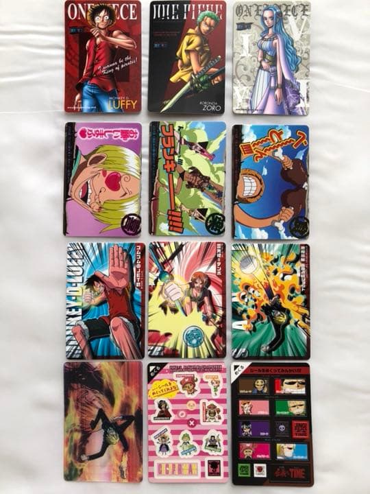 ONE PIECE グランドログカード　12枚セット