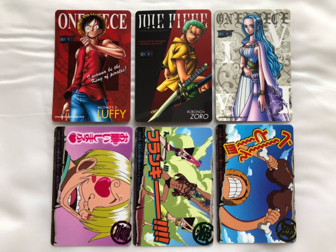 ONE PIECE グランドログカード　12枚セット
